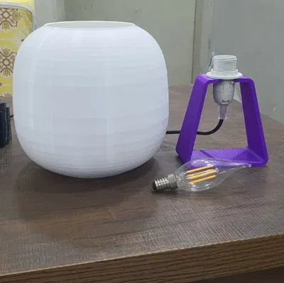 Đèn Orb: Đèn Bàn 3D Hiện Đại, Dễ In