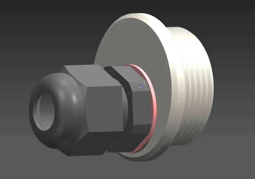 Bộ chuyển đổi bịt kín PG21 sang đầu nối cáp PG9 - Image 1