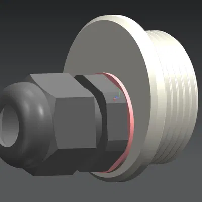 Bộ chuyển đổi bịt kín PG21 sang đầu nối cáp PG9