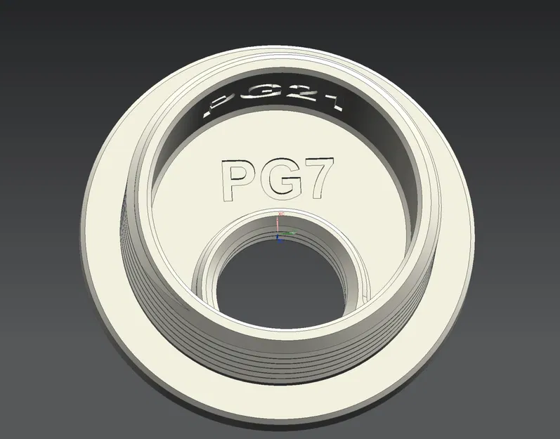 Bộ chuyển đổi bịt lỗ PG21 sang đầu nối cáp PG7 - Image 7