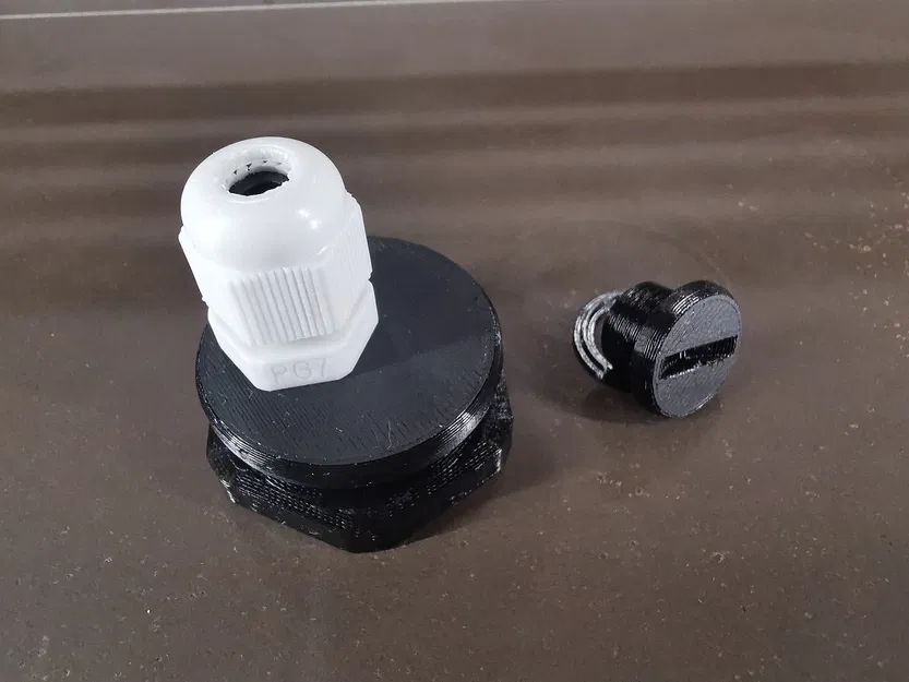 Bộ chuyển đổi bịt lỗ PG21 sang đầu nối cáp PG7 - Image 14