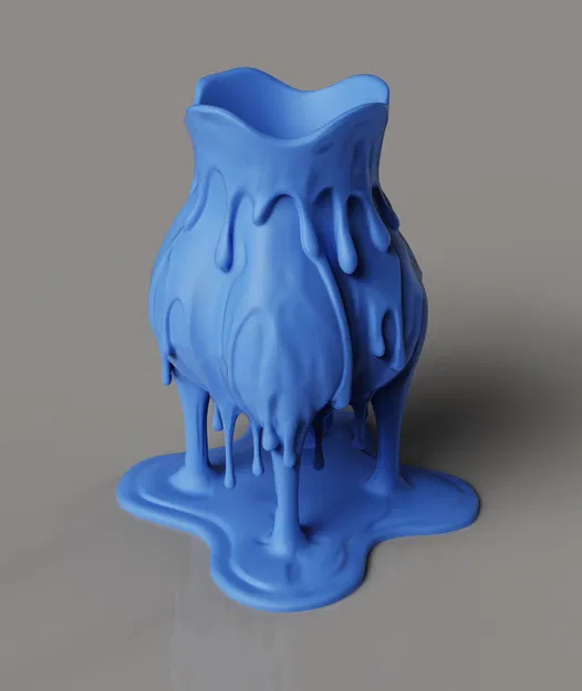 Bình Tan Chảy Kiểu Drip | Trang Trí Nhà Cửa Hiện Đại - Image 2