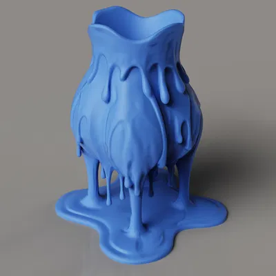 Bình Tan Chảy Kiểu Drip | Trang Trí Nhà Cửa Hiện Đại