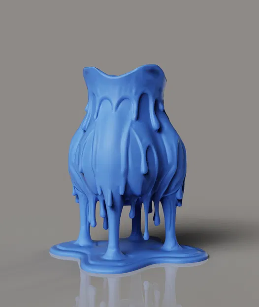 Bình Tan Chảy Kiểu Drip | Trang Trí Nhà Cửa Hiện Đại - Image 3