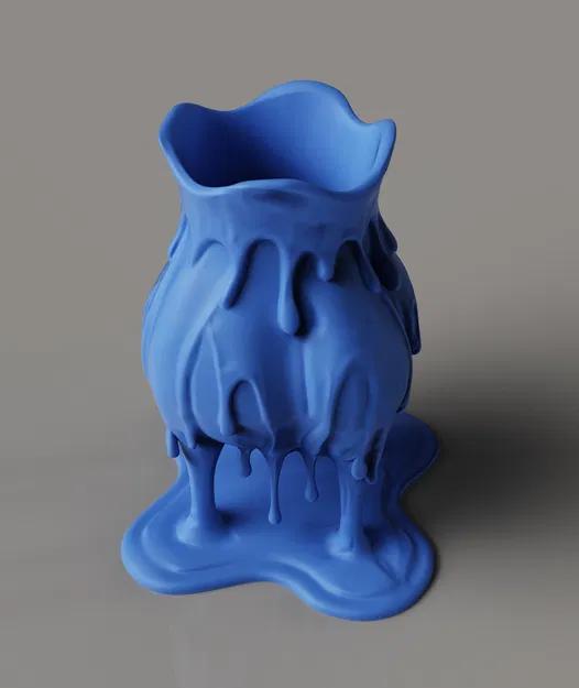 Bình Tan Chảy Kiểu Drip | Trang Trí Nhà Cửa Hiện Đại - Image 4