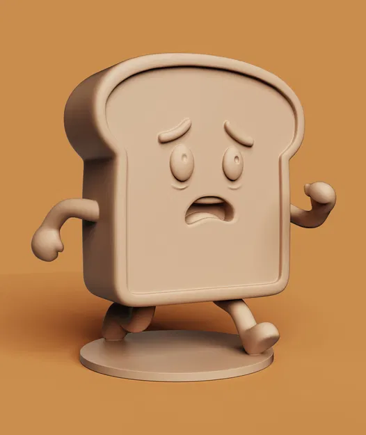 Bánh mì đang chạy | Trang trí bếp hài hước - Image 2