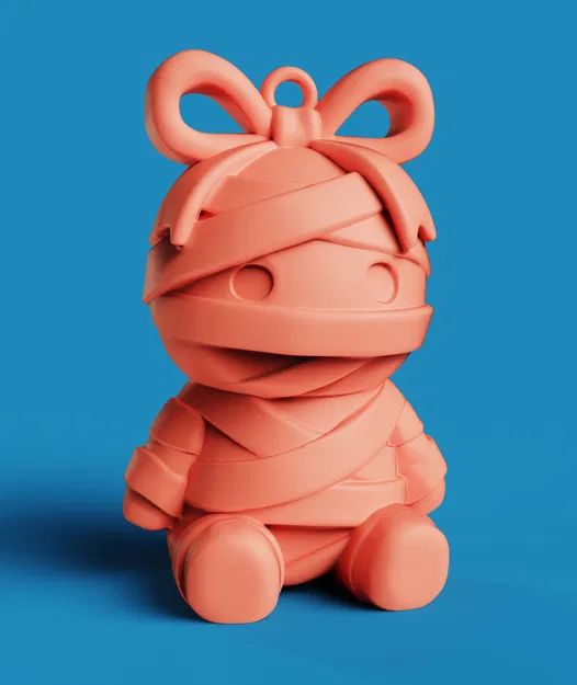 Tượng Xác Ướp Chibi Dễ Thương | Đồ Chơi Bàn Xinh Xắn - Image 2