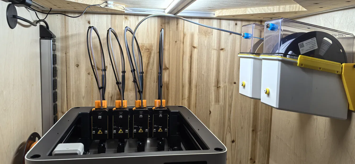 Chống Rối Dây Đầu Máy In Snapmaker U1 và Cố Định Ống PTFE - Image 2