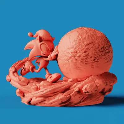 Sonic The Hedgehog Quả Cầu Tuyết | Mô Hình Giáng Sinh