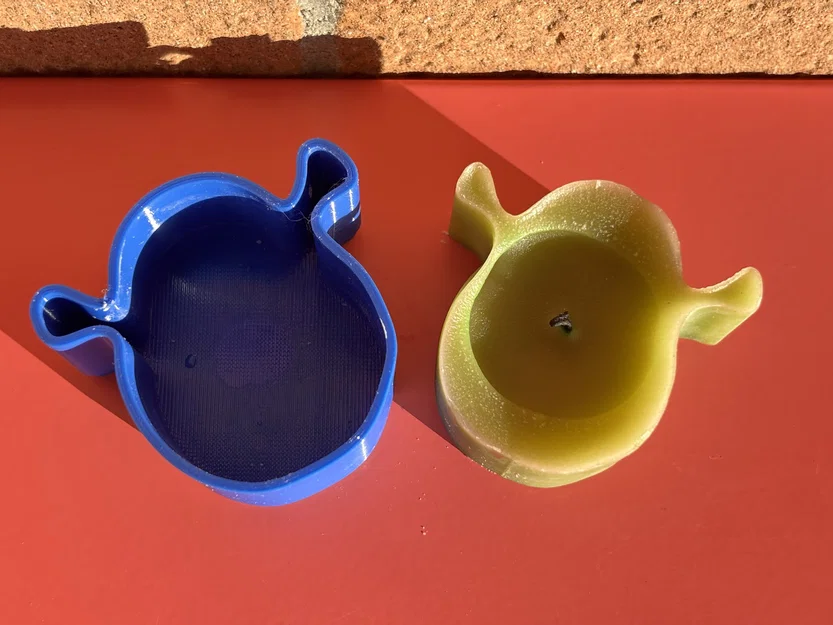 Khuôn Nến Shrek - Filament Dẻo - Image 1