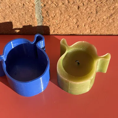 Khuôn Nến Shrek - Filament Dẻo