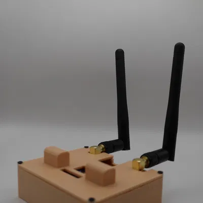 Hộp đựng ESP32 C3 Mini OLED với nRF24L01