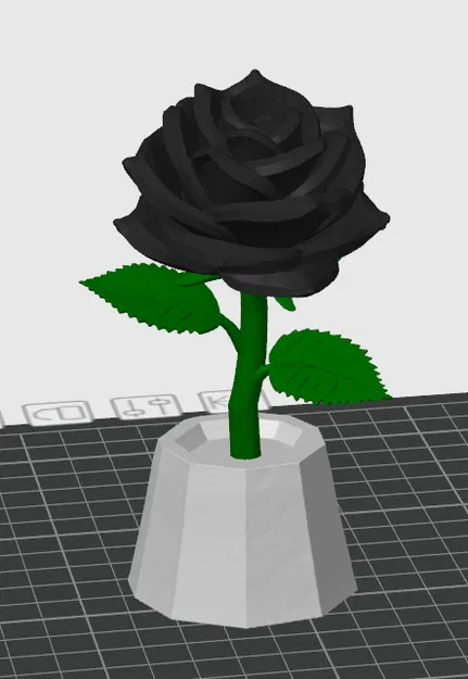 Hoa hồng in 3D tùy chỉnh đa sắc - Image 4