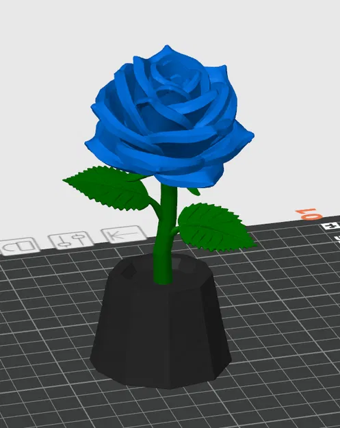 Hoa hồng in 3D tùy chỉnh đa sắc - Image 5