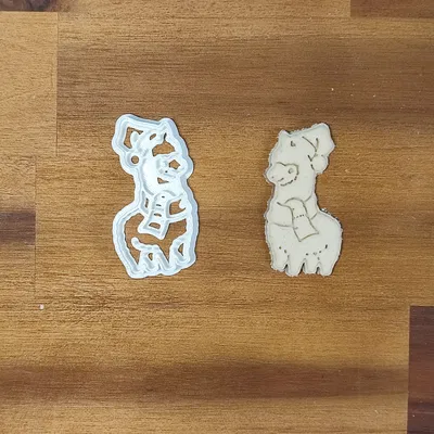 Khuôn Cắt Bánh Giáng Sinh Hình Alpaca