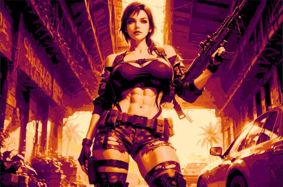 Mẫu In 3D MGS Quiet - Image 1