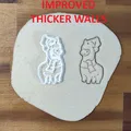 Khuôn Cắt Bánh Quy Giáng Sinh Hình Alpaca Dày Dặn Hơn - Thumbnail 1