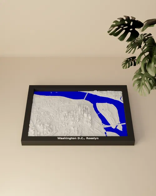 Mô hình 3D Địa hình Washington D.C., Rosslyn, Hoa Kỳ - Image 2