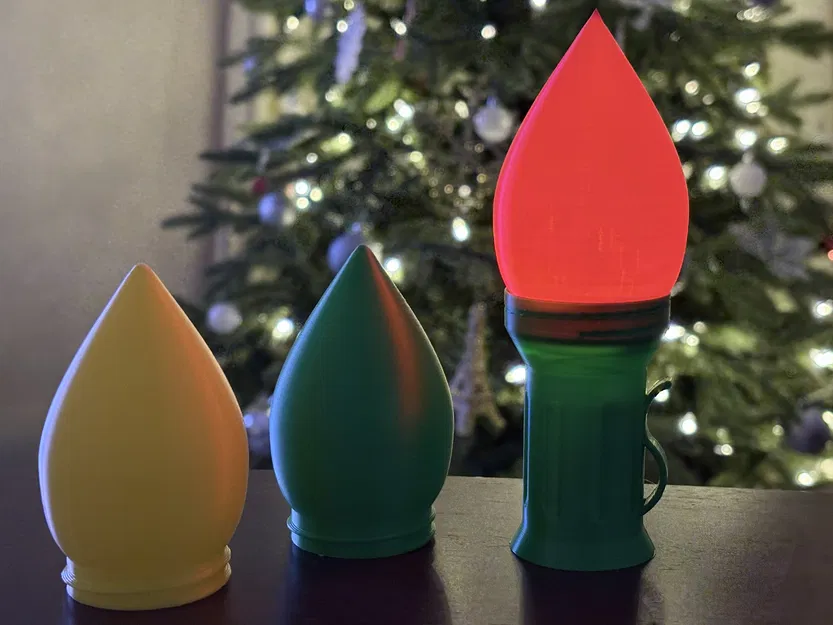 Bóng đèn Giáng sinh Khổng lồ - Liền mạch - Nhanh chóng - Vặn ren - Đèn trà - Đứng độc lập - Image 3