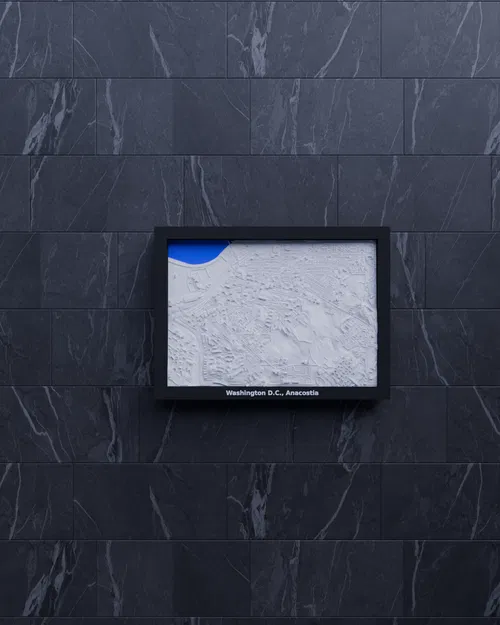 Mô hình thu nhỏ địa hình Washington D.C., Anacostia - Hoa Kỳ - Image 6