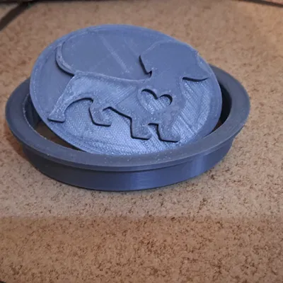 Khuôn bánh quy hình Dachshund