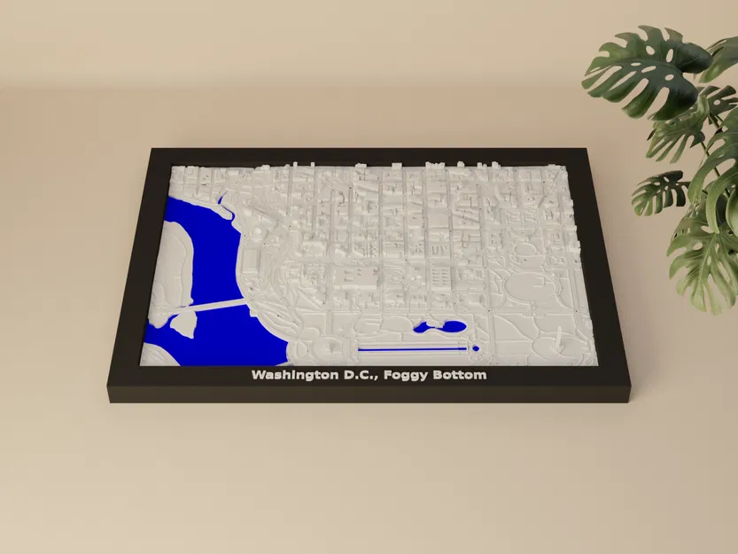 Mô hình 3D Washington D.C., Foggy Bottom - Hoa Kỳ - Image 3