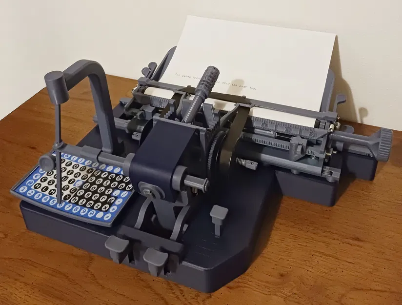 Máy đánh chữ Index - AEG Mignon - Image 1