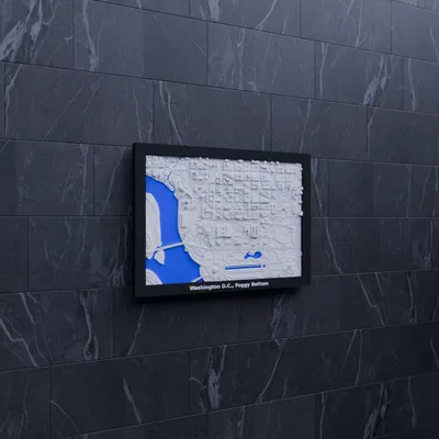 Mô hình 3D Washington D.C., Foggy Bottom - Hoa Kỳ