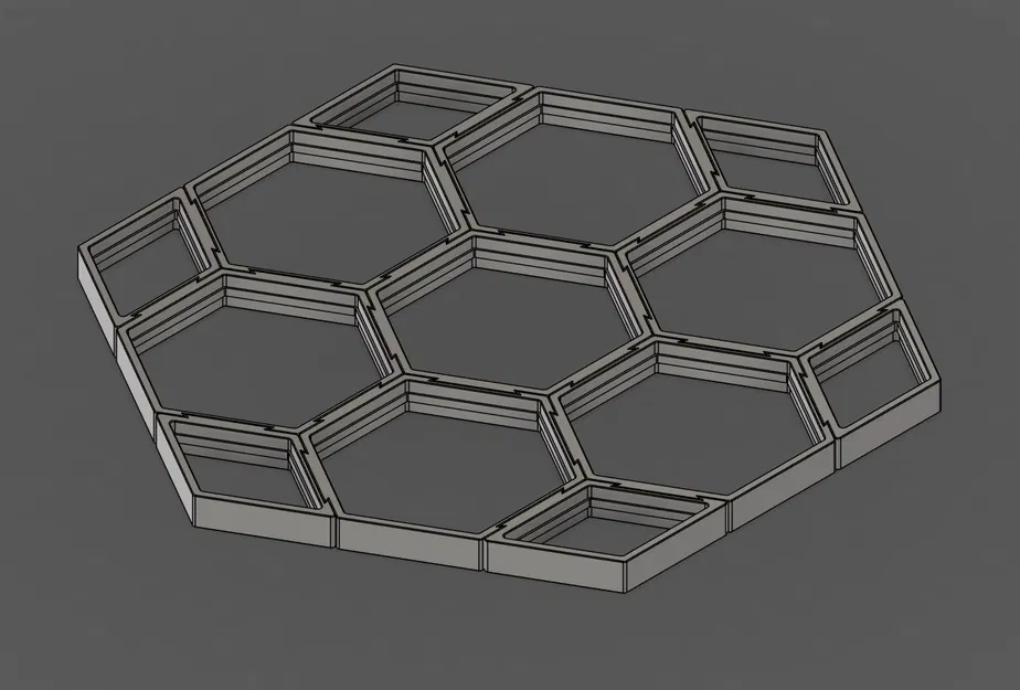 Mặt Bàn Hex Mô-đun - Image 2