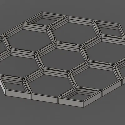 Mặt Bàn Hex Mô-đun