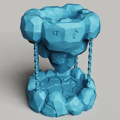 Chậu cây Hòn đảo Tưởng tượng Bay lơ lửng | Chậu Cổ ngữ Thần bí