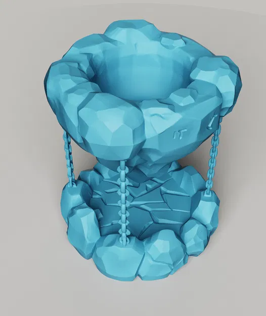 Chậu cây Hòn đảo Tưởng tượng Bay lơ lửng | Chậu Cổ ngữ Thần bí - Image 3