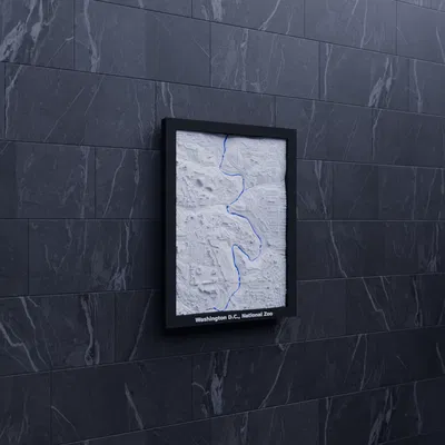 Washington D.C., Vườn thú Quốc gia, Hoa Kỳ - Mô hình thu nhỏ 3D