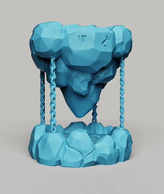 Chậu cây Hòn đảo Tưởng tượng Bay lơ lửng | Chậu Cổ ngữ Thần bí - Image 4