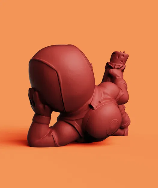 Mô Hình Chibi Deadpool Hài Hước | Tượng Fan Art Marvel - Image 4