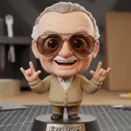 Tượng Stan Lee Tribute | Phong Cách Bobblehead Huyền Thoại Marvel - Thumbnail 1