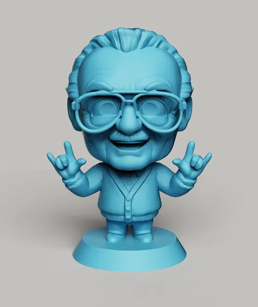 Tượng Stan Lee Tribute | Phong Cách Bobblehead Huyền Thoại Marvel - Image 2