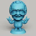 Tượng Stan Lee Tribute | Phong Cách Bobblehead Huyền Thoại Marvel - Thumbnail 2