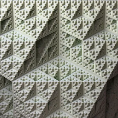 Rhombic Dodecahedron Fractal Chunk | Level 6