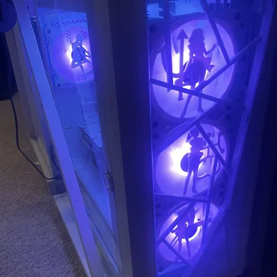 Ốp Che Quạt Case 120mm Phong Cách Sailor Moon