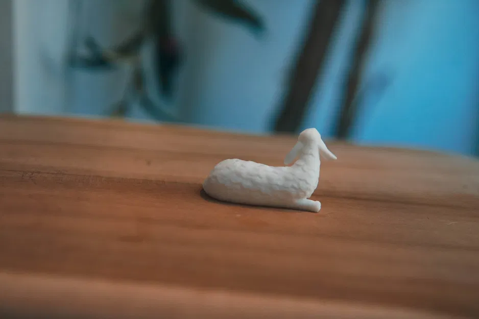 Mô Hình Cừu Nằm - Image 2