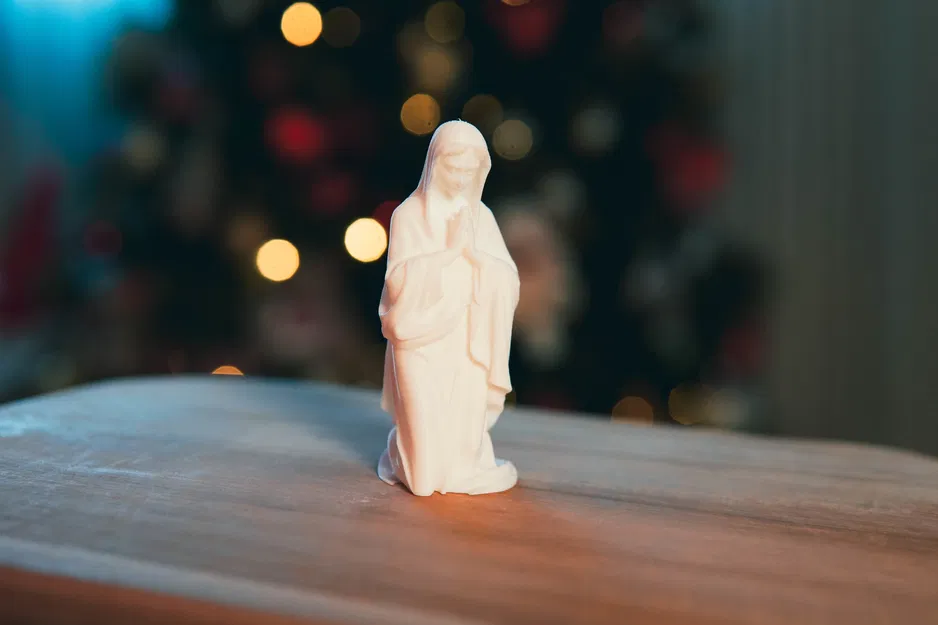 Đức Mẹ - Cảnh Chúa Giáng Sinh - Image 2