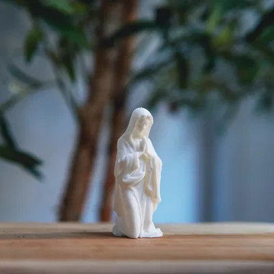 Đức Mẹ - Cảnh Chúa Giáng Sinh