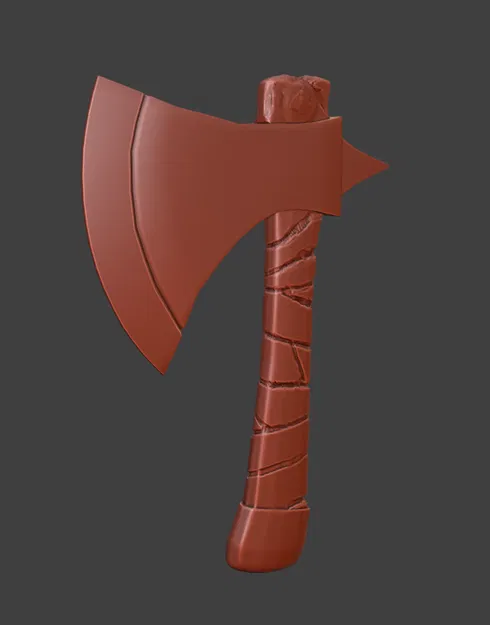 Mô Hình Rìu Viking Cách Điệu - Image 3