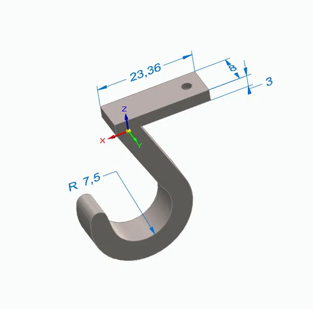 Móc Nhà Bếp (Khăn, Găng Tay, v.v.) để Vặn Vít hoặc Dán - Image 1