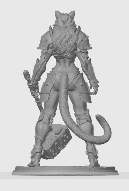 Mô hình Warhammer Cat-girl 3 - Image 2