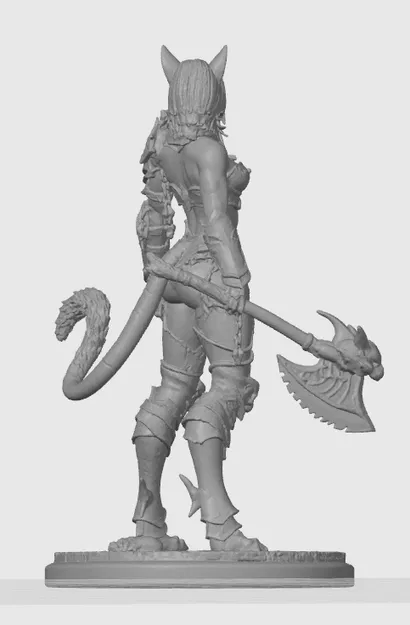 Mô hình Warhammer cat-girl 4 - Image 2