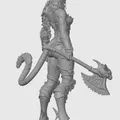 Mô hình Warhammer cat-girl 4 - Thumbnail 2