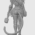 Mô hình Warhammer Cat-girl 5 - Thumbnail 2