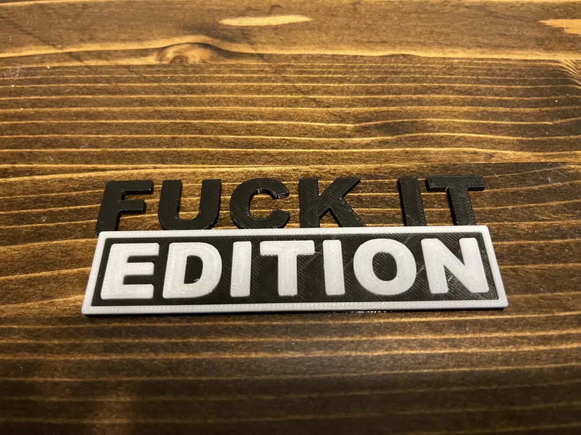 HUY HIỆU "F*CK IT EDITION" - KHÔNG CẦN SUPPORT - Image 2